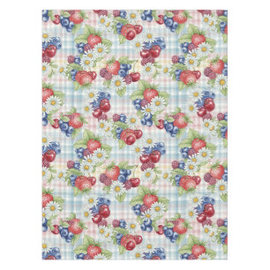 Flowers and Fruits Tablecloth