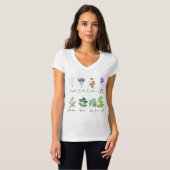 Flowers and Herbs T-Shirt (Front Full)