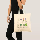 Flowers and Herbs Tote (Front (Product))