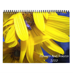 flowers And Insects 2020 Calendar