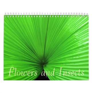 Flowers and Insects Calendar