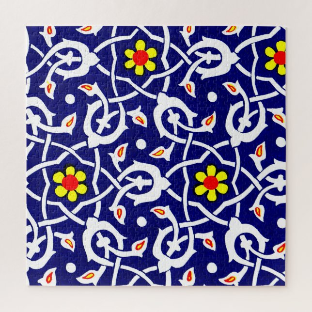flowers and knots jigsaw puzzle (Vertical)