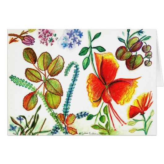 Flowers and Leaves of Florida (Front Horizontal)