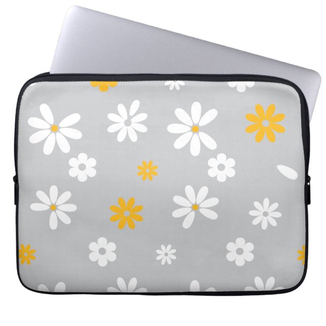 Flowers and Petals 16 Laptop Sleeve (Front)