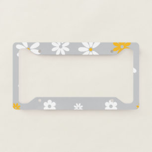 Flowers and Petals 16 License Plate Frame