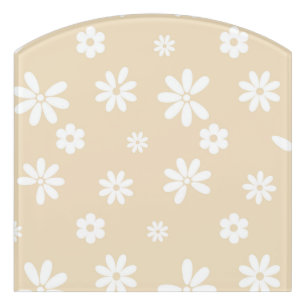 Flowers and Petals 7 Door Sign