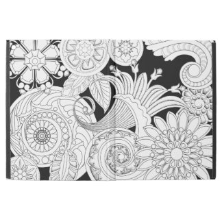 Coloring Pages Ipad Cases Zazzle Flowers Spirals V2 Diy Sonja