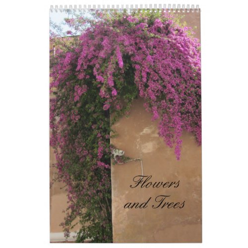 Flowers and Trees Calendar