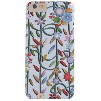Flowers And Vines Barely There Iphone 6 Plus Case by YANKAdesigns at Zazzle
