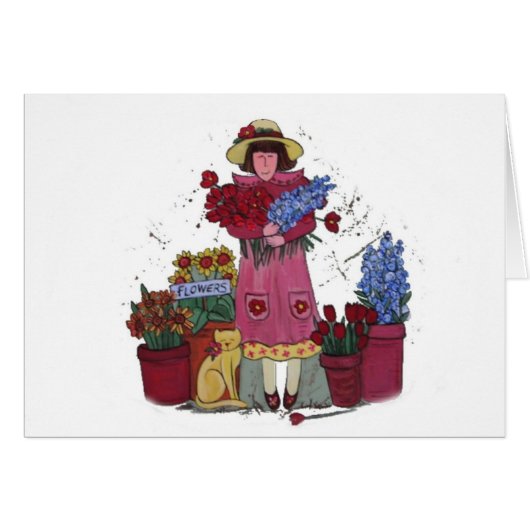 Flowers Anyone Cards (Front Horizontal)