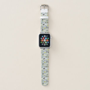 flowers apple watch band