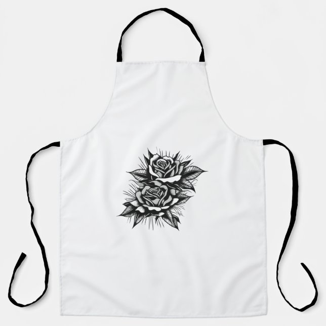 Flowers  apron (Front)