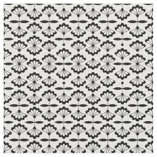 Flowers Arabesque Fabric