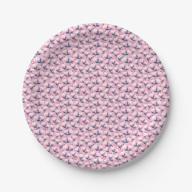 Flowers Are Love’s Truest Language Paper Plates (Front)