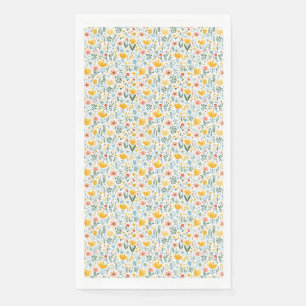Flowers Are The Alphabet Of Angels Paper Guest Towels