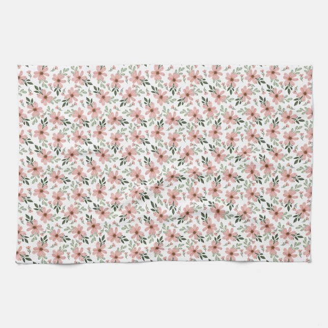 Flowers Are The Music Of The Ground Kitchen Towel (Horizontal)