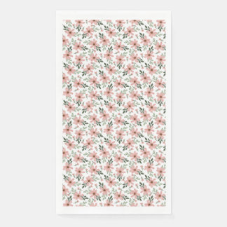 Flowers Are The Music Of The Ground Paper Guest Towels