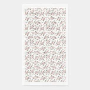 Flowers Are The Music Of The Ground Paper Guest Towels