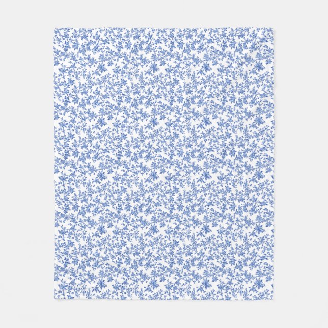 Flowers Are The Smiles Of The Earth Fleece Blanket (Front)