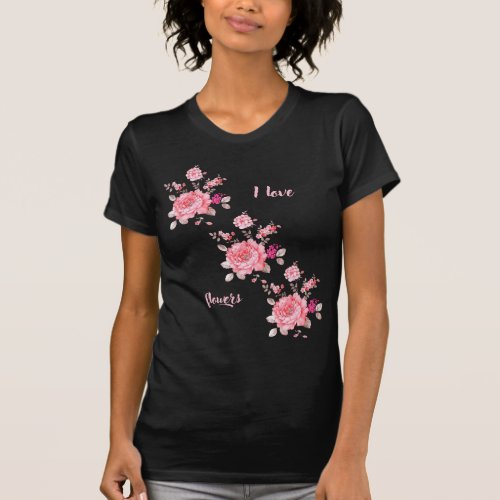 Flowers are the soul of nature T_Shirt