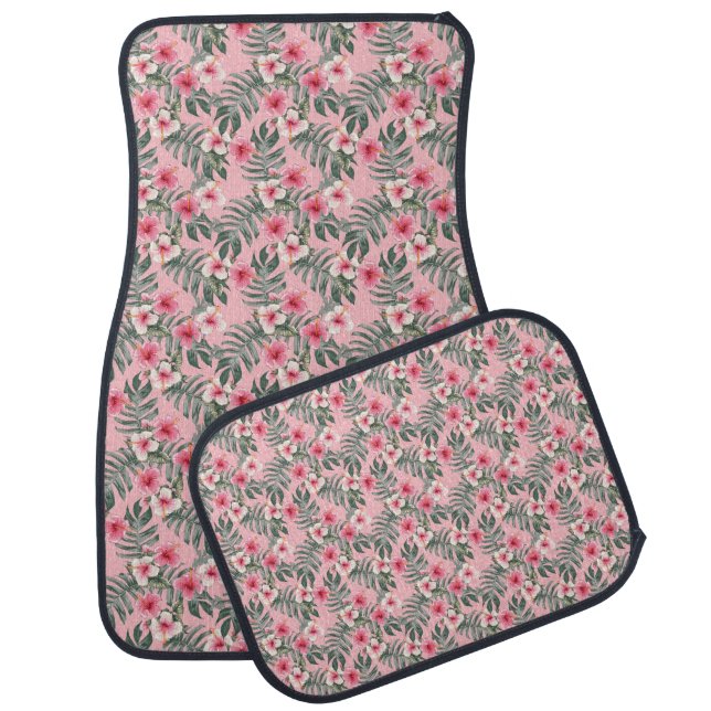 Flowers Are The Stars Of The Earth Car Floor Mat (Set)