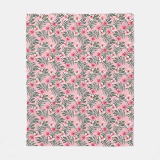 Flowers Are The Stars Of The Earth Fleece Blanket