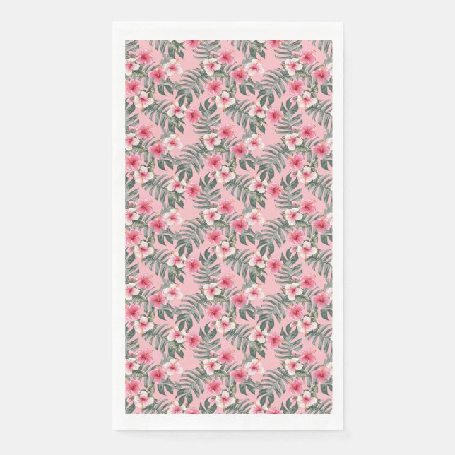 Flowers Are The Stars Of The Earth Paper Guest Towels (Front)