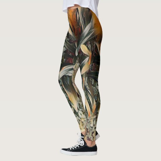 Flowers Art Leggings