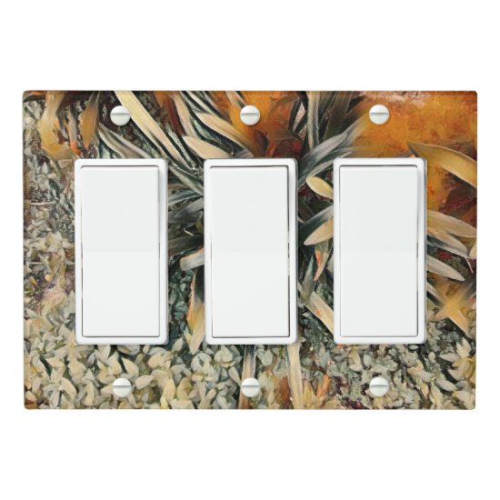 Flowers Art Light Switch Cover