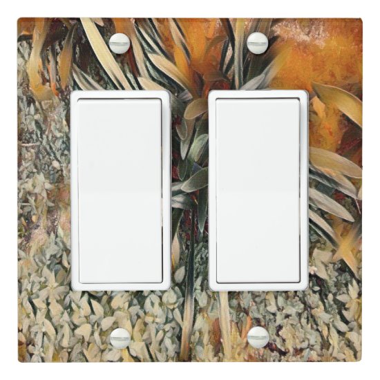 Flowers Art Light Switch Cover