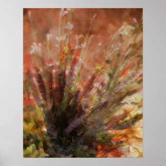 Flowers Art Photograph Poster