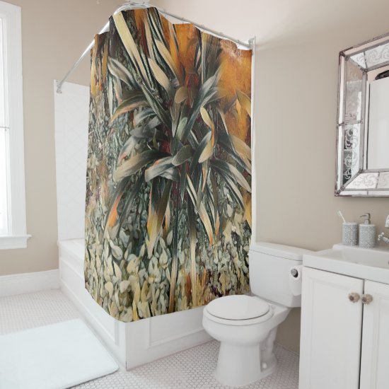 Flowers Art Shower Curtain