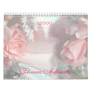 Flowers Artwork 2009 Calendar