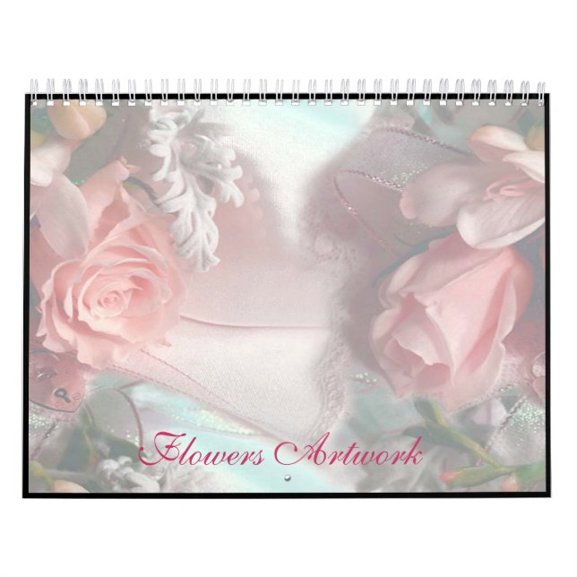 Flowers Artwork Calendar (Cover)