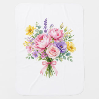 Flowers Baby Blanket