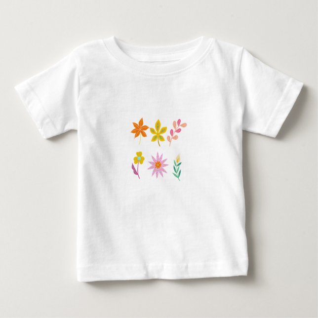 FLOWERS BABY T-Shirt (Front)