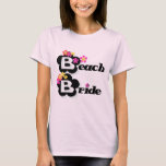 Flowers Beach Bride T-shirts and Gifts