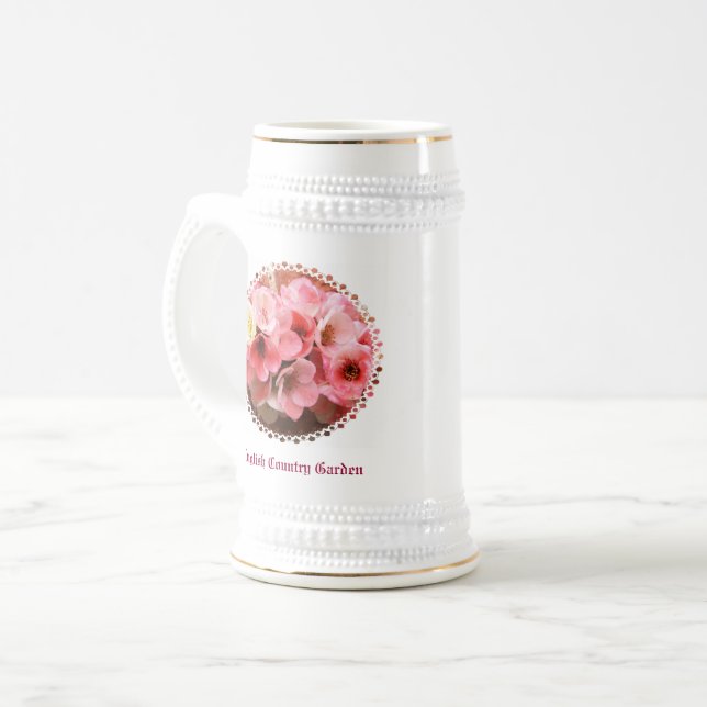 FLOWERS BEER STEIN (Front Left)