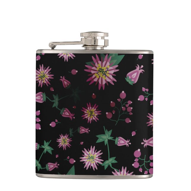 Flowers & Berries Fog Flask (Front)