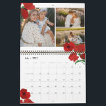 Flowers Berries & Greenery Photo Collage Calendar<br><div class="desc">Photo collage calendar you can personalize with three photos per month. Each month features greenery or flowers or berry twigs that adorn the calendar pages. Ivy for January. Violets for February. Birch leaves for March. Cherry blossom for April. Sweet peas for May. Forget me nots for June. Poppies for July....</div>