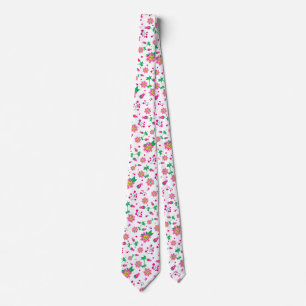 Flowers & Berries Neck Tie