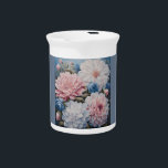 Flowers Beverage Pitcher<br><div class="desc">Beautiful flowers go perfectly everywhere.</div>