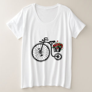 Flowers Bike T-Shirt