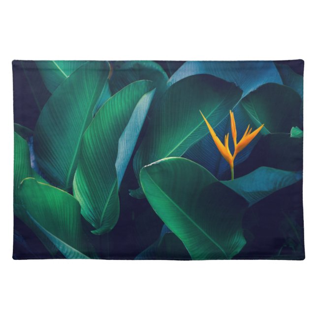 Flowers | Bird of Paradise Cloth Placemat (Front)