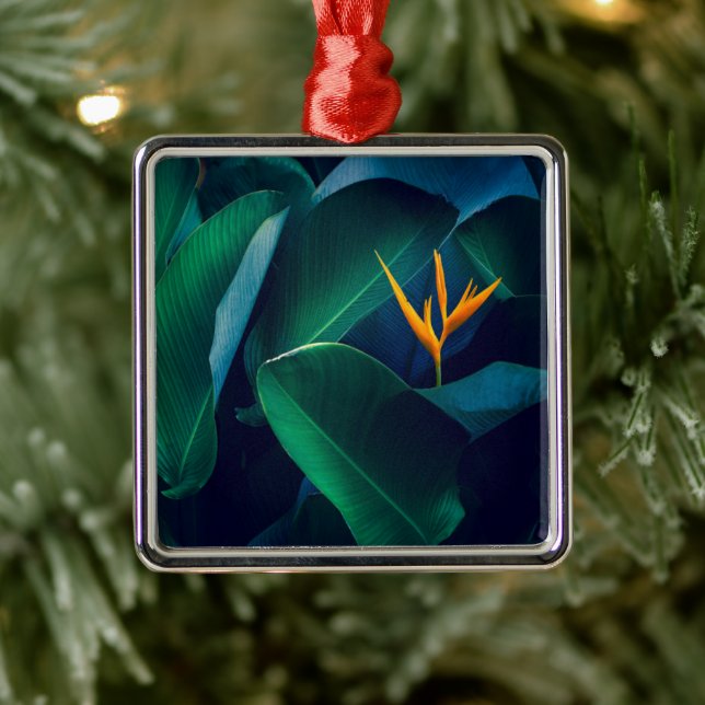 Flowers | Bird of Paradise Metal Ornament (Tree)