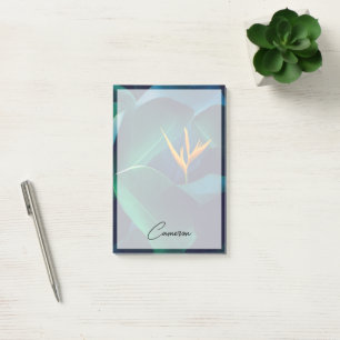Flowers   Bird of Paradise Post-it Notes