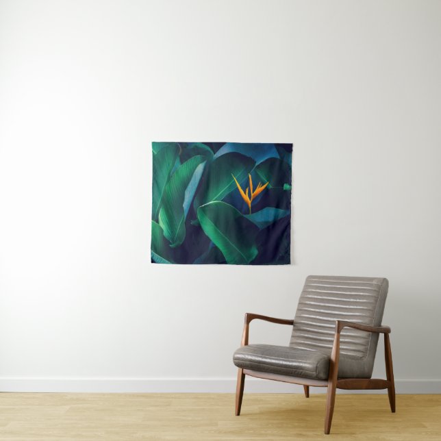 Flowers | Bird of Paradise Tapestry (In Situ (Horizontal))