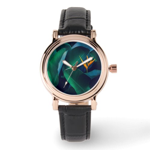 Flowers  Bird of Paradise Watch