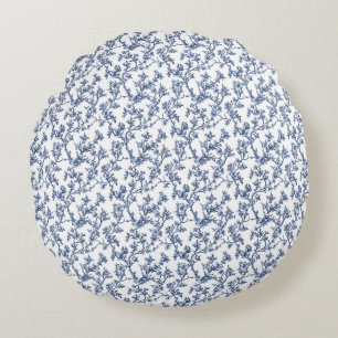 Flowers Bloom For Their Own Joy Round Pillow