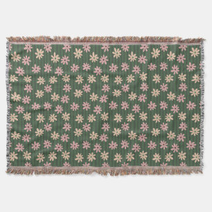 Flowers Bloom For Their Own Joy Throw Blanket